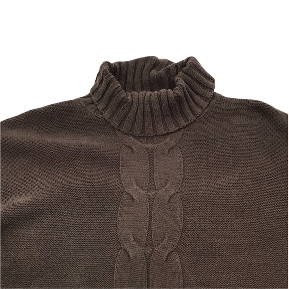 STYLE & CO. - Knitted Turtleneck Short Sleeve Sweater Dress - XL - Picture 10 of 14